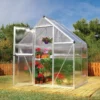 Palram - Canopia Mythos Silver 6x4 Greenhouse -Outdoor Garden Shop palram canopia mythos silver 6x4 greenhouse7290103110901 01i bq