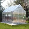 Palram - Canopia Mythos Silver 6x8 Greenhouse -Outdoor Garden Shop palram canopia mythos silver 6x8 greenhouse7290103110598 01i bq