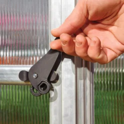 Palram - Canopia Mythos Silver 6x8 Greenhouse -Outdoor Garden Shop palram canopia mythos silver 6x8 greenhouse7290103110598 02i bq