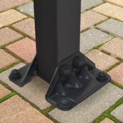 Palram - Canopia Olympia Grey Non-retractable Awning, (L)6.19m (H)3.05m (W)2.95m -Outdoor Garden Shop palram canopia olympia grey non retractable awning l 6 19m h 3 05m w 2 95m7290108134315 02i bq