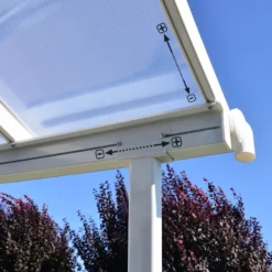 Palram - Canopia Sierra White Non-retractable Awning, (L)3.14m (H)3.05m (W)2.99m 18 Palram - Canopia Sierra White Non-retractable Awning, (L)3.14m (H)3.05m (W)2.99m -Outdoor Garden Shop palram canopia sierra white non retractable awning l 3 14m h 3 05m w 2 99m7290108130300 05i bq