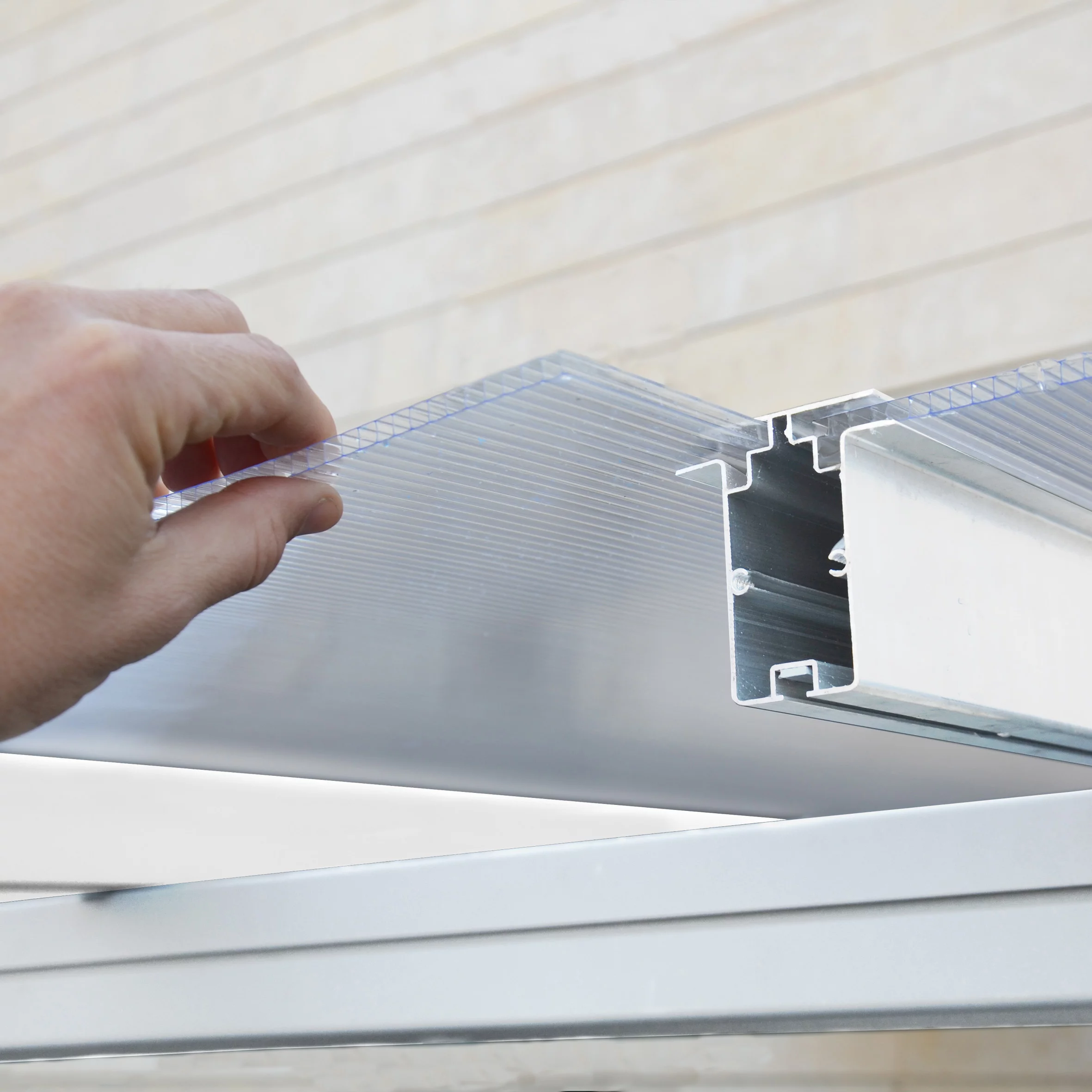 Palram - Canopia Sierra White Non-retractable Awning, (L)6.19m (H)3.05m (W)2.99m 10 Palram - Canopia Sierra White Non-retractable Awning, (L)6.19m (H)3.05m (W)2.99m - Image 8