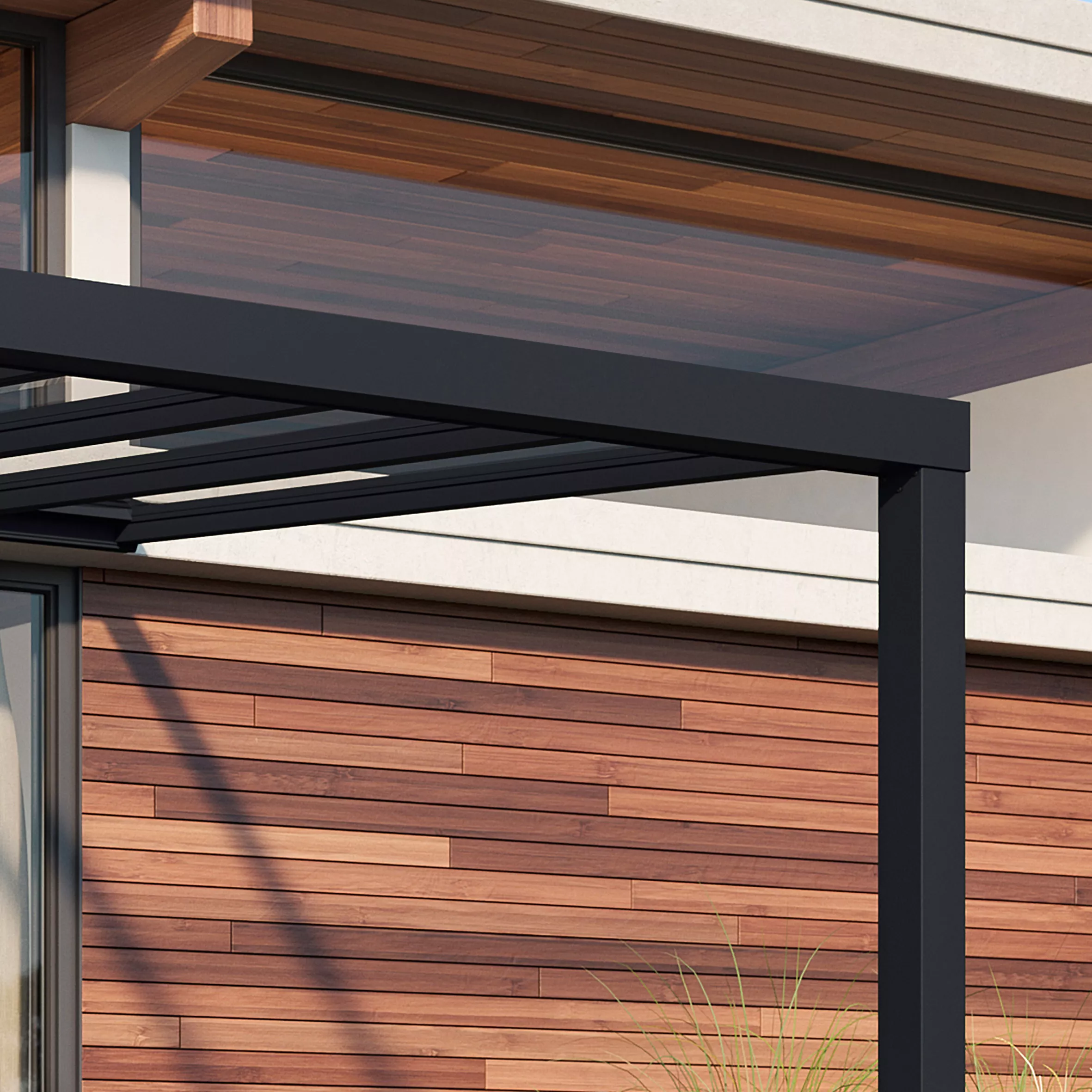 Palram - Canopia Stockholm Grey Non-retractable Awning, (L)3.7m (H)3.24m (W)3.41m 5 Palram - Canopia Stockholm Grey Non-retractable Awning, (L)3.7m (H)3.24m (W)3.41m - Image 3