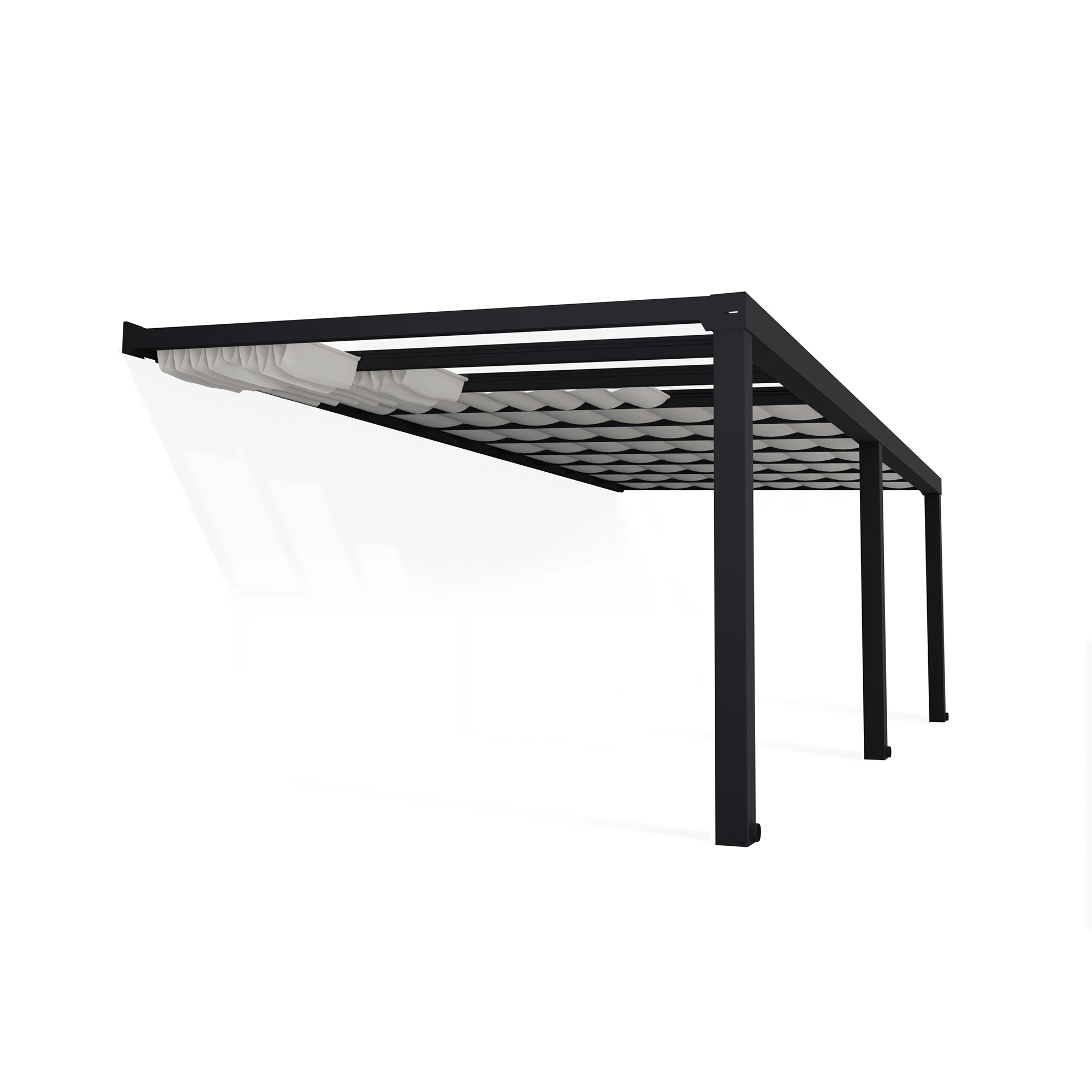 Palram - Canopia Stockholm Grey Non-retractable Awning, (L)7.32m (H)3.24m (W)3.41m 12 Palram - Canopia Stockholm Grey Non-retractable Awning, (L)7.32m (H)3.24m (W)3.41m - Image 10