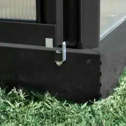 Palram - Canopia Victory Dark Grey 12x10 Greenhouse -Outdoor Garden Shop palram canopia victory dark grey 12x10 greenhouse7290103121914 38c