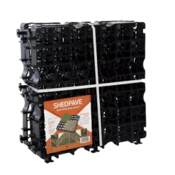 Plastic Interlocking Shed Base (W) 49cm X (L) 49cm , Pack Of 4 14 Plastic Interlocking Shed Base (W) 49cm X (L) 49cm , Pack Of 4 -Outdoor Garden Shop plastic interlocking shed base w 49cm x l 49cm pack of 45060192725094 02c bq