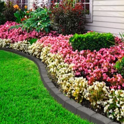 Primeur Grey Rubber Roman Stone Edging Roll (H)8.8cm (L)1.2m -Outdoor Garden Shop primeur grey rubber roman stone edging roll h 8 8cm l 1 2m5907736267477 02i bq