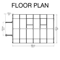 Rion Grand Gardner Green 8x12 Greenhouse 19 Rion Grand Gardner Green 8x12 Greenhouse -Outdoor Garden Shop rion grand gardner green 8x12 greenhouse7290103121587 02t