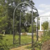 Rowlinson Wrenbury Round Top Steel Arch -Outdoor Garden Shop rowlinson wrenbury round top steel arch5013856996170 02i