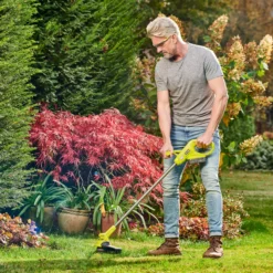 Ryobi ONE+ 18V 230mm Cordless Grass Trimmer RY18LT23A-120 9 Ryobi ONE+ 18V 230mm Cordless Grass Trimmer RY18LT23A-120 -Outdoor Garden Shop ryobi one 18v 230mm cordless grass trimmer ry18lt23a 1204892210203748 02i bq