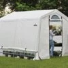 Shelterlogic White 8x8 Greenhouse -Outdoor Garden Shop shelterlogic white 8x8 greenhouse5013856990055 01i