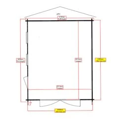 Shire 17x14 Bradenham Wooden Garage 20 Shire 17x14 Bradenham Wooden Garage -Outdoor Garden Shop shire 17x14 bradenham wooden garage5019804425136 02t