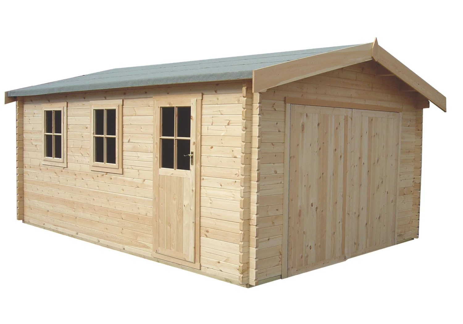 Shire 17x14 Bradenham Wooden Garage 3 Shire 17x14 Bradenham Wooden Garage