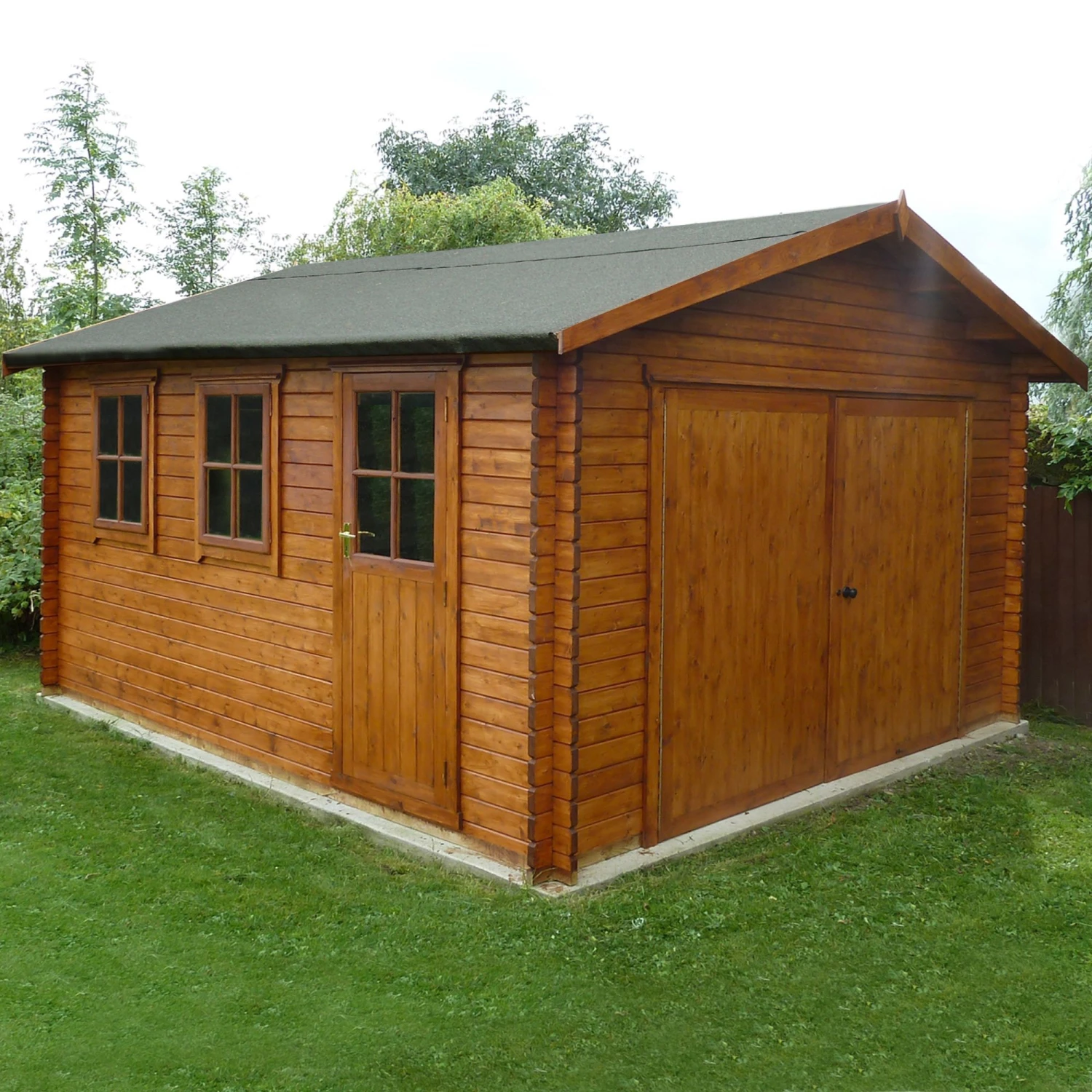Shire 17x14 Bradenham Wooden Garage 10 Shire 17x14 Bradenham Wooden Garage - Image 8