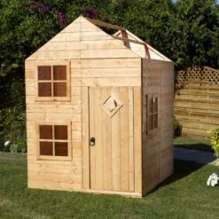 Shire 5x5 Croft Whitewood Pine Playhouse Assembly Service Included -Outdoor Garden Shop shire 5x5 croft whitewood pine playhouse assembly service included5397007006445 22i bq