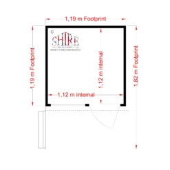 Shire 6x4 Bunny Whitewood Pine Playhouse Assembly Required -Outdoor Garden Shop shire 6x4 bunny whitewood pine playhouse assembly required5019804111732 02t