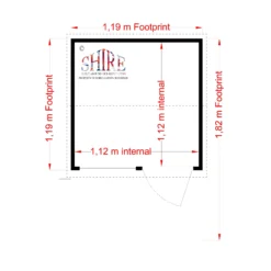 Shire 6x4 Bunny Whitewood Pine Playhouse Assembly Service Included -Outdoor Garden Shop shire 6x4 bunny whitewood pine playhouse assembly service included5019804111749 02t