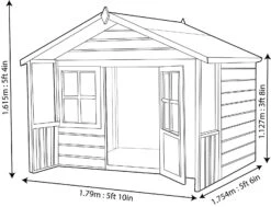 Shire 6x4 Woodbury Whitewood Pine Playhouse Assembly Service Included -Outdoor Garden Shop shire 6x4 woodbury whitewood pine playhouse assembly service included5397007006483 01t bq