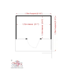 Shire 6x6 Stork Whitewood Pine Playhouse Assembly Required 12 Shire 6x6 Stork Whitewood Pine Playhouse Assembly Required -Outdoor Garden Shop shire 6x6 stork whitewood pine playhouse assembly required5019804111756 02t