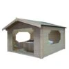 Shire Bere 11x11 Apex Tongue & Groove Wooden Cabin - Base Not Included -Outdoor Garden Shop shire bere 11x11 apex tongue groove wooden cabin base not included5019804112548 01c bq
