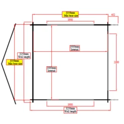 Shire Bere 11x11 Apex Tongue & Groove Wooden Cabin - Base Not Included 9 Shire Bere 11x11 Apex Tongue & Groove Wooden Cabin - Base Not Included -Outdoor Garden Shop shire bere 11x11 apex tongue groove wooden cabin base not included5019804112548 02t