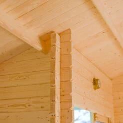 Shire Elveden 26x14 Glass Apex Tongue & Groove Wooden Cabin - Base Not Included -Outdoor Garden Shop shire elveden 26x14 glass apex tongue groove wooden cabin base not included5019804111534 05i bq