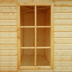 Shire Kensington 7x7 Toughened Glass Apex Shiplap Wooden Summer House - Base Not Included -Outdoor Garden Shop shire kensington 7x7 toughened glass apex shiplap wooden summer house base not included5019804111183 02i bq