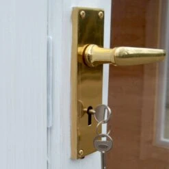 Shire Kinver 14x14 Glass Apex Tongue & Groove Wooden Cabin - Base Not Included -Outdoor Garden Shop shire kinver 14x14 glass apex tongue groove wooden cabin base not included5019804114191 40c