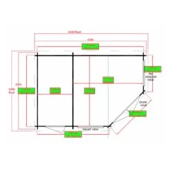 Shire Leygrove 14x10 Toughened Glass Apex Tongue & Groove Wooden Cabin -Outdoor Garden Shop shire leygrove 14x10 toughened glass apex tongue groove wooden cabin5019804111244 02t