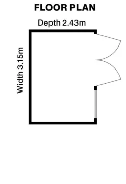 Shire Mammoth 10x7 Glass Apex Wooden Workshop - Base Not Included -Outdoor Garden Shop shire mammoth 10x7 glass apex wooden workshop base not included5019804703180 02t