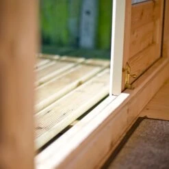 Shire Marlborough 12x12 Toughened Glass Apex Tongue & Groove Wooden Cabin - Base Not Included -Outdoor Garden Shop shire marlborough 12x12 toughened glass apex tongue groove wooden cabin base not included5019804112449 03i bq