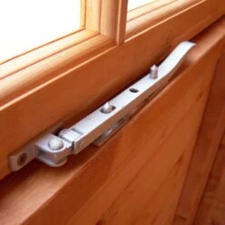 Shire Murrow 7x7 Ft Pent Shiplap Wooden 2 Door 2 Windows Shed With Floor - Assembly Service Included -Outdoor Garden Shop shire murrow 7x7 ft pent shiplap wooden 2 door 2 windows shed with floor assembly service included5019804773886 06bq