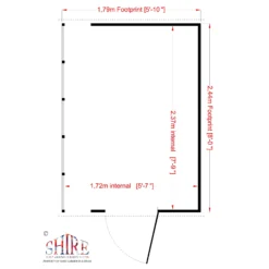 Shire Sun 8x6 Glass Pent Shiplap Wooden Summer House - Base Not Included 21 Shire Sun 8x6 Glass Pent Shiplap Wooden Summer House - Base Not Included -Outdoor Garden Shop shire sun 8x6 glass pent shiplap wooden summer house base not included5019804112012 02t