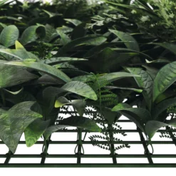 Vertical Square Artificial Plant Wall, (H)1m (W)1m -Outdoor Garden Shop vertical square artificial plant wall h 1m w 1m5059340671932 38c