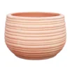 Verve Łyna Natural Terracotta Circular Plant Pot (Dia)36cm -Outdoor Garden Shop verve lyna natural terracotta circular plant pot dia 36cm5059340327594 02c