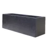 Verve Nore Dark Grey Rectangular Trough