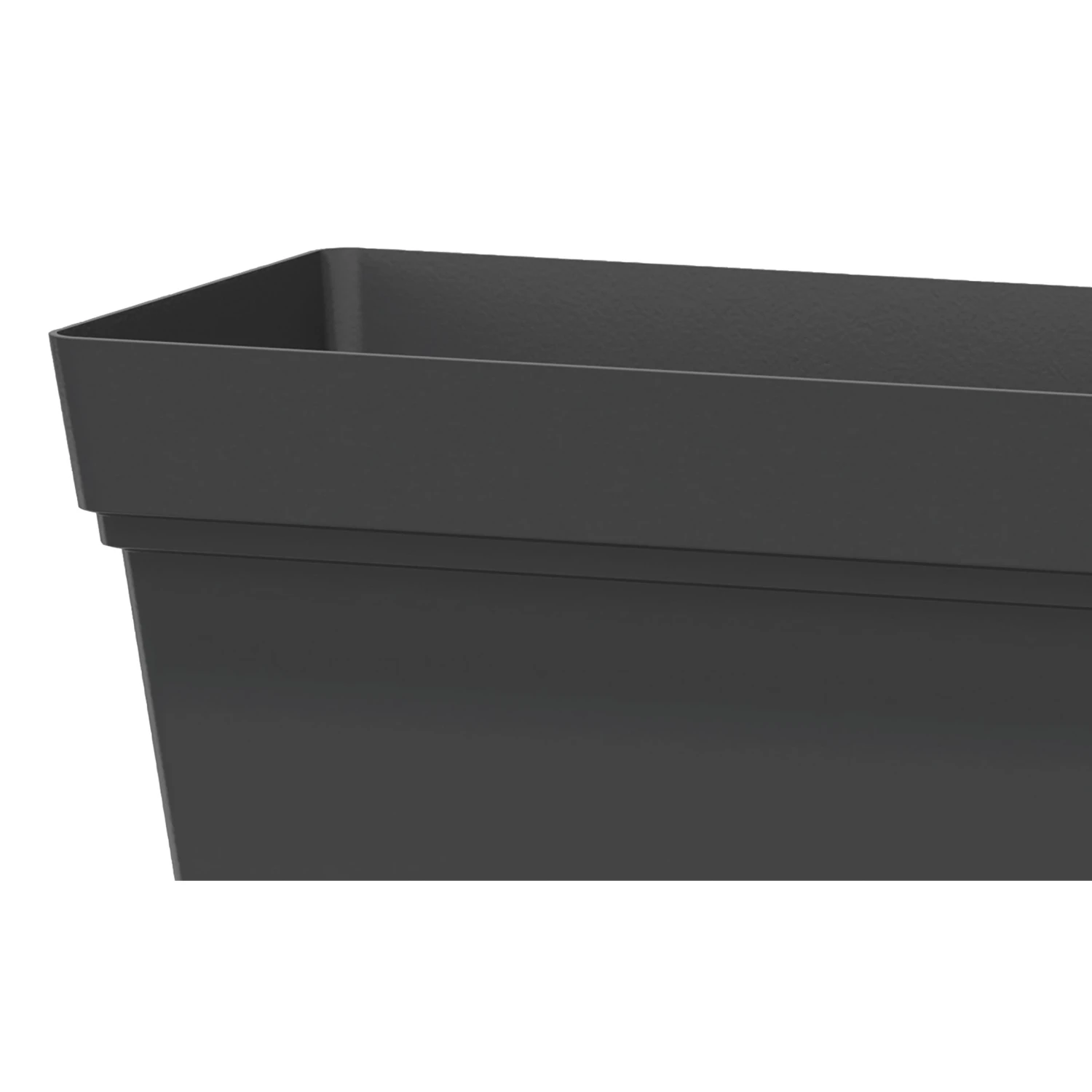 Verve Nurgul Dark Grey Rectangular Trough 4 Verve Nurgul Dark Grey Rectangular Trough - Image 2