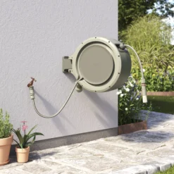 Verve Wall-mounted Manual Hose Reel Set (L)40m 12 Verve Wall-mounted Manual Hose Reel Set (L)40m -Outdoor Garden Shop verve wall mounted manual hose reel set l 40m5059340251004 01i