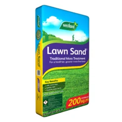 Westland Lawn Sand Moss Treatment 200m² 16kg -Outdoor Garden Shop westland lawn sand moss treatment 200m 16kg5023377001901 03c